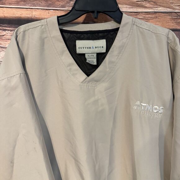 Cutter & Buck Pullover Jacket Men's Size XL Atmos Energy Embroidered Logo Golf - Picture 3 of 12